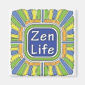 Zen Life voor mij Magneet (Voorkant)