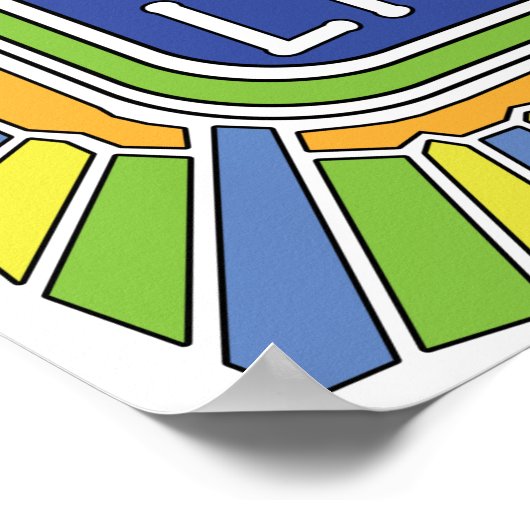 Zen Life voor mij Poster (Hoek)