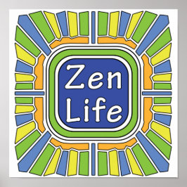 Zen Life voor mij Poster