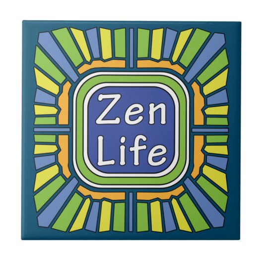 Zen Life voor mij Tegeltje (Voorkant)