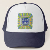 Zen Life voor mij Trucker Pet (Voorkant)