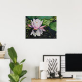 Zen Lilly Poster (Thuiskantoor)