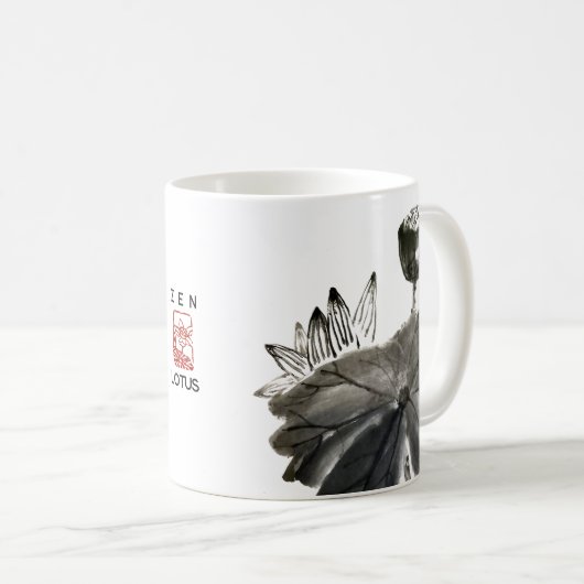 Zen Lotus Design/Zen Lifestyle Koffiemok (Voorkant rechts)