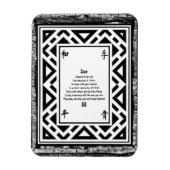 Zen Magneet (Verticaal)