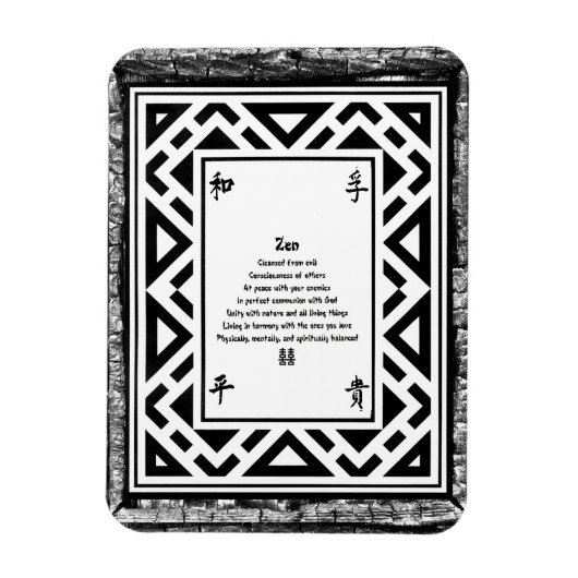 Zen Magneet (Verticaal)