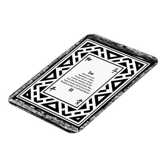 Zen Magneet (Linkerzijde)