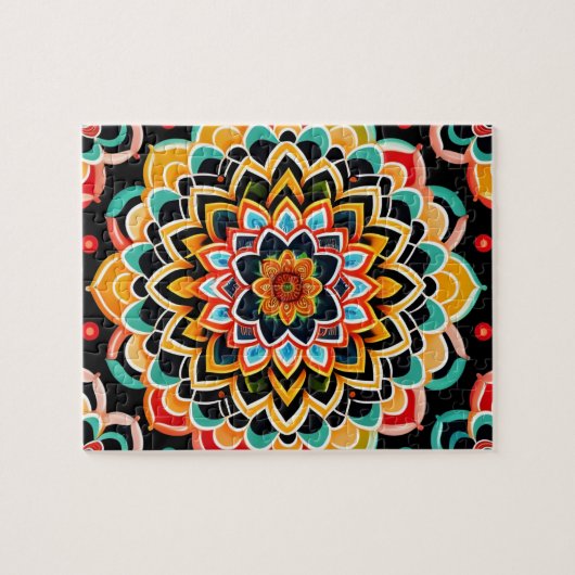 Zen Mandala Legpuzzel (Horizontaal)