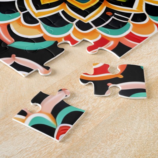 Zen Mandala Legpuzzel (Zijkant)