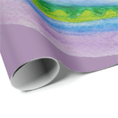 Zen Mandala Matte inpakpapier, 30" x 6' Cadeaupapier (Rol Hoek)