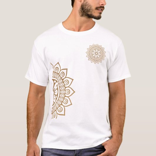 Zen Mandala-T-shirt T-shirt (Voorkant)