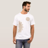 Zen Mandala-T-shirt T-shirt (Voorkant volledig)