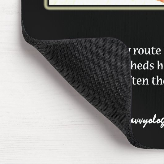 Zen Maple Poem & Art Mousepad Muismat (Hoek)