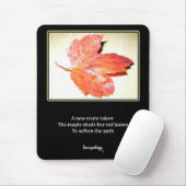 Zen Maple Poem & Art Mousepad Muismat (Met muis)