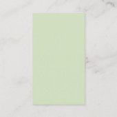 Zen Massage Natuur Thema Visitekaartjes (Achterkant)