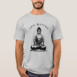 Zen Master - Boeddha meditatie T-shirt