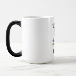 Zen Master Cat Funny Chill Gray Tabby Cat Gift  Magische Mok