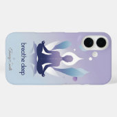 Zen Meditatie - Adem diep Ontwerp Case-Mate iPhone Case (Achterkant (horizontaal))