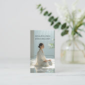 Zen-meditatie Visitekaartje (Staand voorkant)