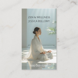 Zen-meditatie Visitekaartje
