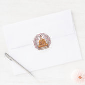 Zen-meditatie ziel kunst decoratieve sticker (Envelop)