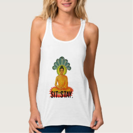 Zen Meditation "Sit. Blijf." shirt