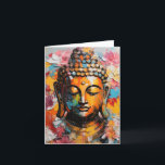 Zen Mediterende Boeddha Kunst Kaart<br><div class="desc">Zen Mediterende Boeddha Kunst Kaart</div>