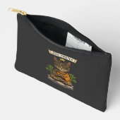 Zen Meester Kat Grappige Ontspannen Grijze Tabby K Etui (Open)
