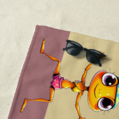 Zen Mieren Strandhanddoek  Strandlaken (In situ)