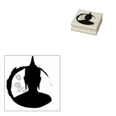 Zen Mindfulness Coach Rubberstempel (Gestempeld)