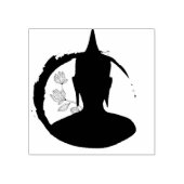 Zen Mindfulness Coach Rubberstempel (Afrduk)
