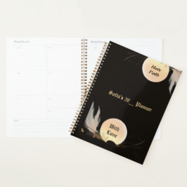 Zen Minimalist Daily Planner for Peace & Encourage