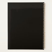 Zen Minimalist Daily Planner for Peace & Encourage (Achterkant)