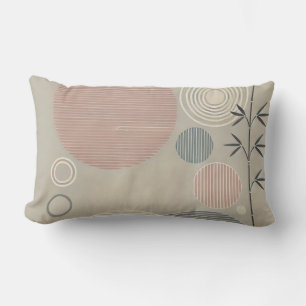 Zen minimalistisch ontwerp kussen