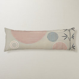 Zen minimalistisch ontwerp lichaamskussen