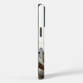 Zen Misty Berg Vogels Minimalistisch Natuur Case-Mate iPhone Case (Achterkant / Rechts)