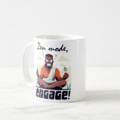 Zen Mode, doe mee! ⚡ Volwassenen zijn een glitch Koffiemok (Voorkant links)