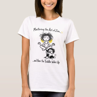Zen Moeder onder de Knie met Peuterchaos T-shirt