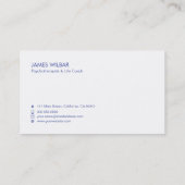 Zen Moment No.11-2 Visitekaartje (Achterkant)