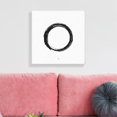 Zen Moment No.4 Canvas (Insitu (Woonkamer))