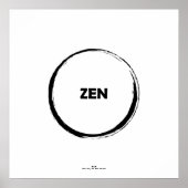 Zen Moment No.7 Poster (Voorkant)