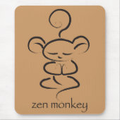 Zen Monkey Muismat (Voorkant)