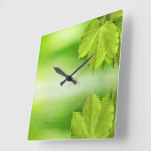 Zen-Natuur laat wandklok vallen (Hoek)