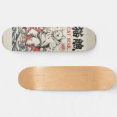 ZEN NEKO Skateboard Art – Japanese Spirit (Horizontaal)