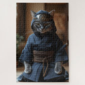 Zen Ninja Cat Puzzle Legpuzzel (Verticaal)