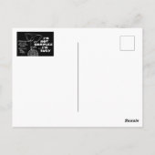 Zen-obstakels blokkeren pad niet - ik ben niet com briefkaart (Achterkant)