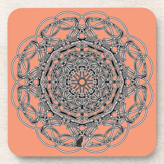 Zen Octa Glyph Dusk Onderzetter (Voorkant)