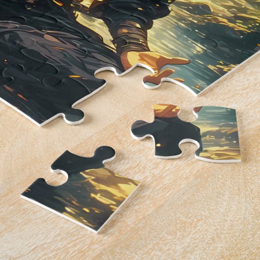 Zen of the Shadow Warrior Legpuzzel (Zijkant)