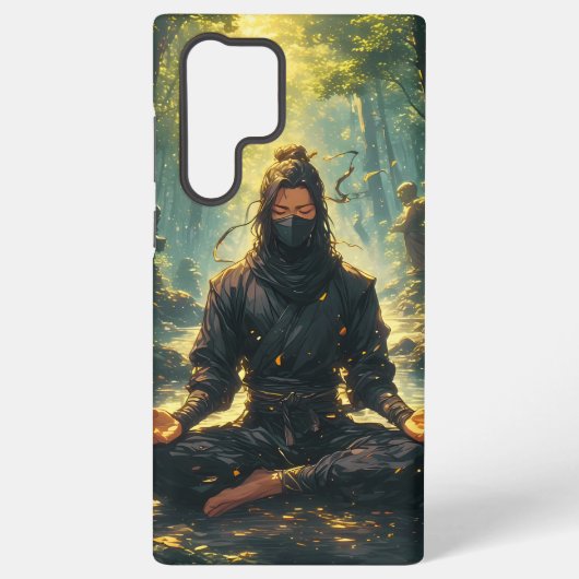Zen of the Shadow Warrior Samsung Galaxy Hoesje (Achterkant)