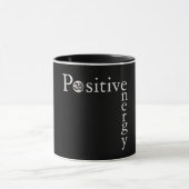 Zen om Positive Energy Minimalist Black and White Mok (Midden)