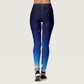 Zen onder de sterren: kosmische meditatie leggings (Achterkant)